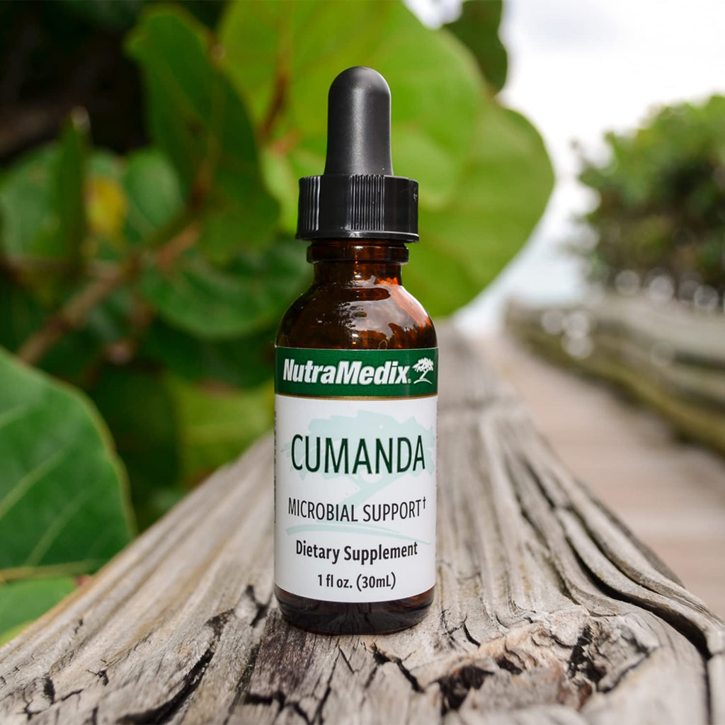 NutraMedix Cumanda Liquid Immune Support Supplement - Herbal Tincture to Promote Microbial, Digestive & Gut Health for Women & Men - Made with Huacapurana Tree Bark Extract (1oz / 30ml)