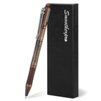 SMOOTHERPRO Solid Brass Bolt Action Pen, Compatible with Pilot G2 Refill