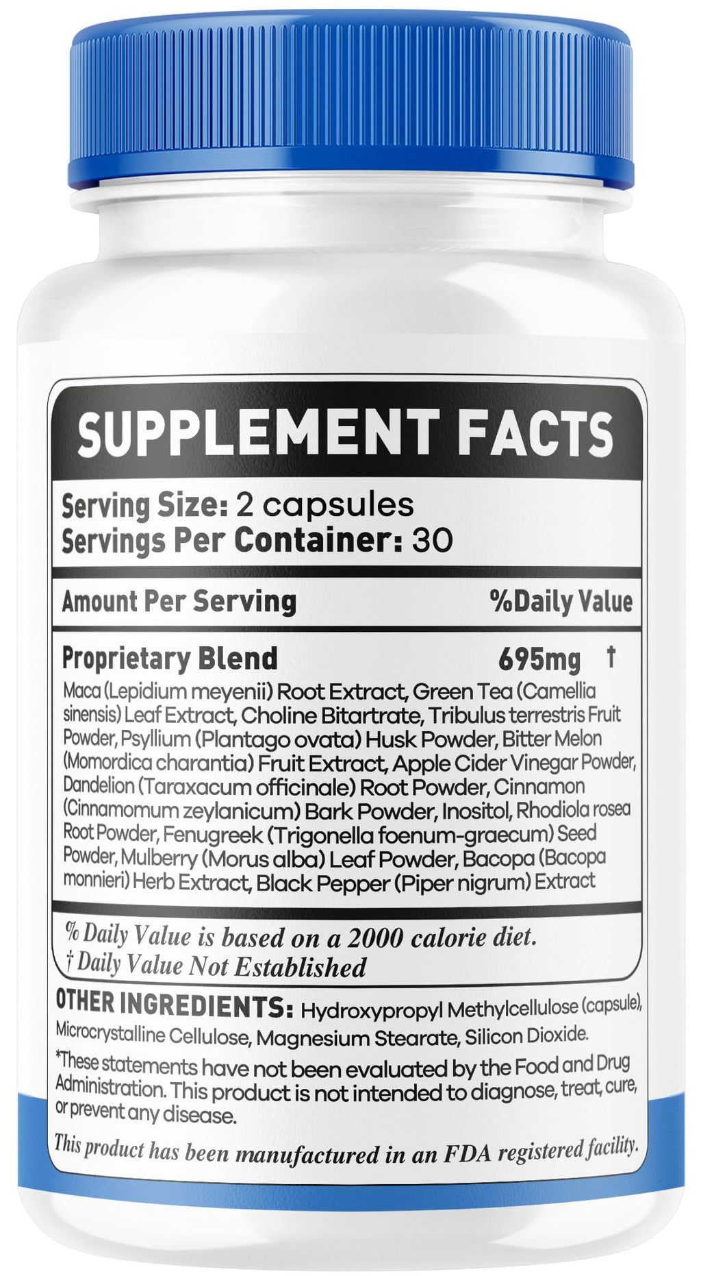 VisionVance Capsules - Official VisionVance Pills Advanced Premium Formula Support Maximum Strength, All Natural Ingredients Vitamins for Overall Health & Wellness, 60 Capsules for 1 Month
