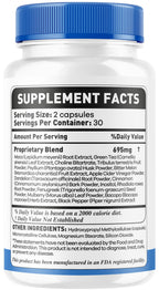 VisionVance Capsules - Official VisionVance Pills Advanced Premium Formula Support Maximum Strength, All Natural Ingredients Vitamins for Overall Health & Wellness, 60 Capsules for 1 Month