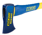 Estwing Axe, 4 lb Forged Head with 36-Inch Fiberglass Handle, Hardened up to 50-55 HRC, Suitable for Cutting, Chopping, Splitting, and Shaping Wood, Model #62441