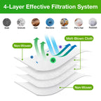 VBN 12 Pack Vacuum Bags for Roomba i/j/s & 100-700 Combo Dirt Disposal Bags