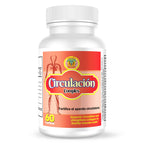 Nutrisalud Products Circulacion Complex, Capsulas naturales para la circulacion.Set de 2 frascos.Combaten Varices,calambres,hinchazon de pies y Manos,ayudan a bajar el colesterol.