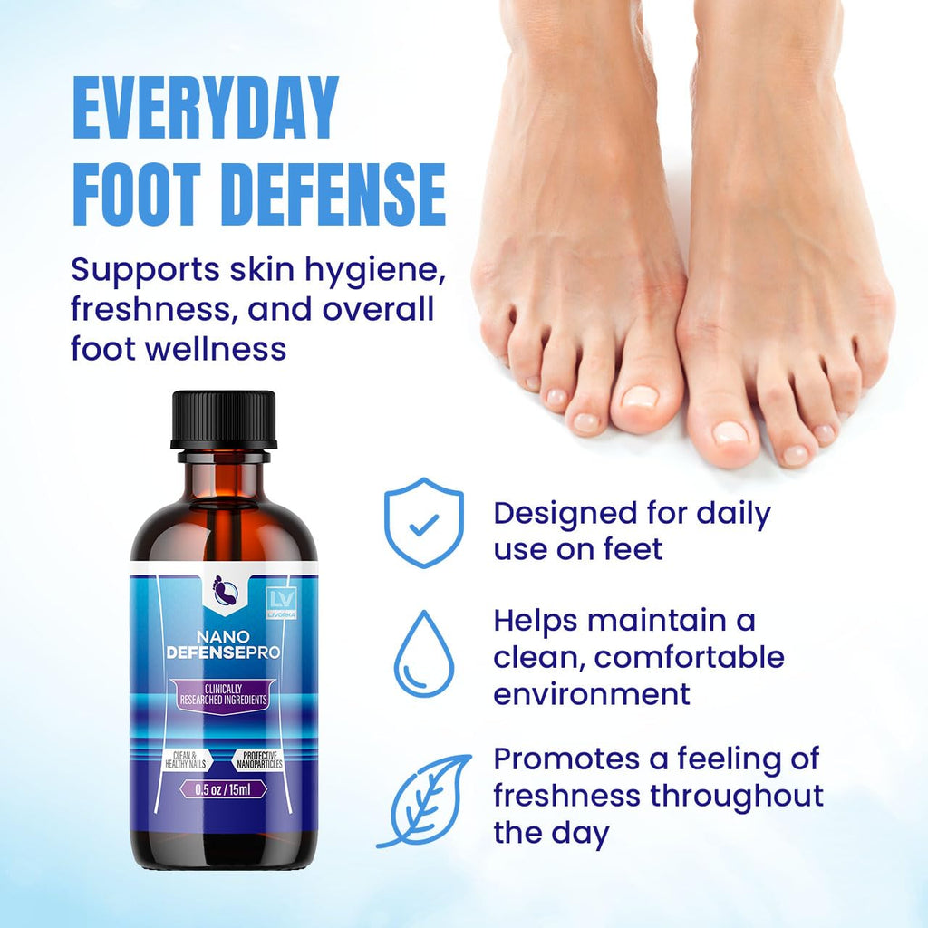LIVORKA (2 Pack) Nano Defense Pro, Nano Defense Pro Drops, Nano Defense Pro Liquid, Nanodefense Pro Liquid, Nanodefensepro Solution, Nano Defense Pro, Nanodefensepro, 2 Bottles for 60 Days
