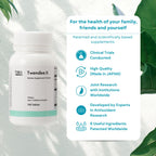 TWENDEE X | Japanese Worldwide Patented antioxidants Supplement for Heart Health, Dementia, Immune Support, Eye, Brain | Developed by Prof. Med Dr. Haruhiko Inufusa
