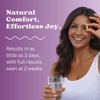 V Bliss Slippery Babe Vaginal Moisturizer Capsules | Relieves Vaginal Dryness with Slippery Elm, Fenugreek, & Maca | Once Daily, 60 Capsules
