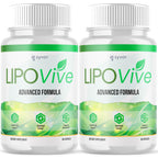 (2 Pack) Lipovive Capsules, Official Lipovive Pills with All Natural Ingredients, Advanced Formula Lipovivé Health & Active Lifestyle Support Pills Max Strength Vitamin for Women & Men (120 Capsules)