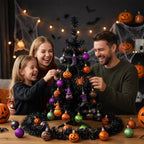 Valery Madelyn Halloween Decorations 24ct Shatterproof Tree Ornament Indoor
