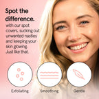 grace & stella Award Winning Pimple Patches for Face - Dermatologist Tested Acne Patches - Hydrocolloid Patch for Breakouts, Whiteheads - Vegan Acne Spot Treatment for Face (Invisible, 144 Count)