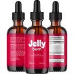 (5 Pack) JellyBurn Drops - Official Jelly Burn Advanced Liquid Supplement Drop Premium Formula - Maximum Strength, All Natural Vitamins Support for Overall Health & Wellness, 5 Bottles for 5 Months