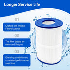 Porscan PDM30 Oval Spa Filter Fit for Dream Maker Hot Tubs 461269, Filbur FC9940, Crossover 730L 730S, Odyssey, Big EZ, EZL, 30 sq.ft Hot Tub Filter Cartridge