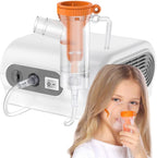 Desktop Nebulizer Machine, Portable Nebulizer Compressor with Exquisite Design, Pro Compact Nebulizer Cool Mist System for Kids Adults Home Use Travel Friendly
