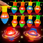 24PCS Light Up Spinning Tops Glow Halloween Party Favors for Kids 4-8 8-12