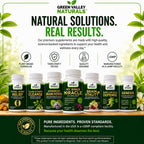ComfortPro™ Daily Probiotics for Digestive Health | Constipation Relief & Bloating Support for Women & Men | Gut Cleanse with Zinc | Helps Reduce Gas & Promotes Digestive Regularity | Valley Formula
