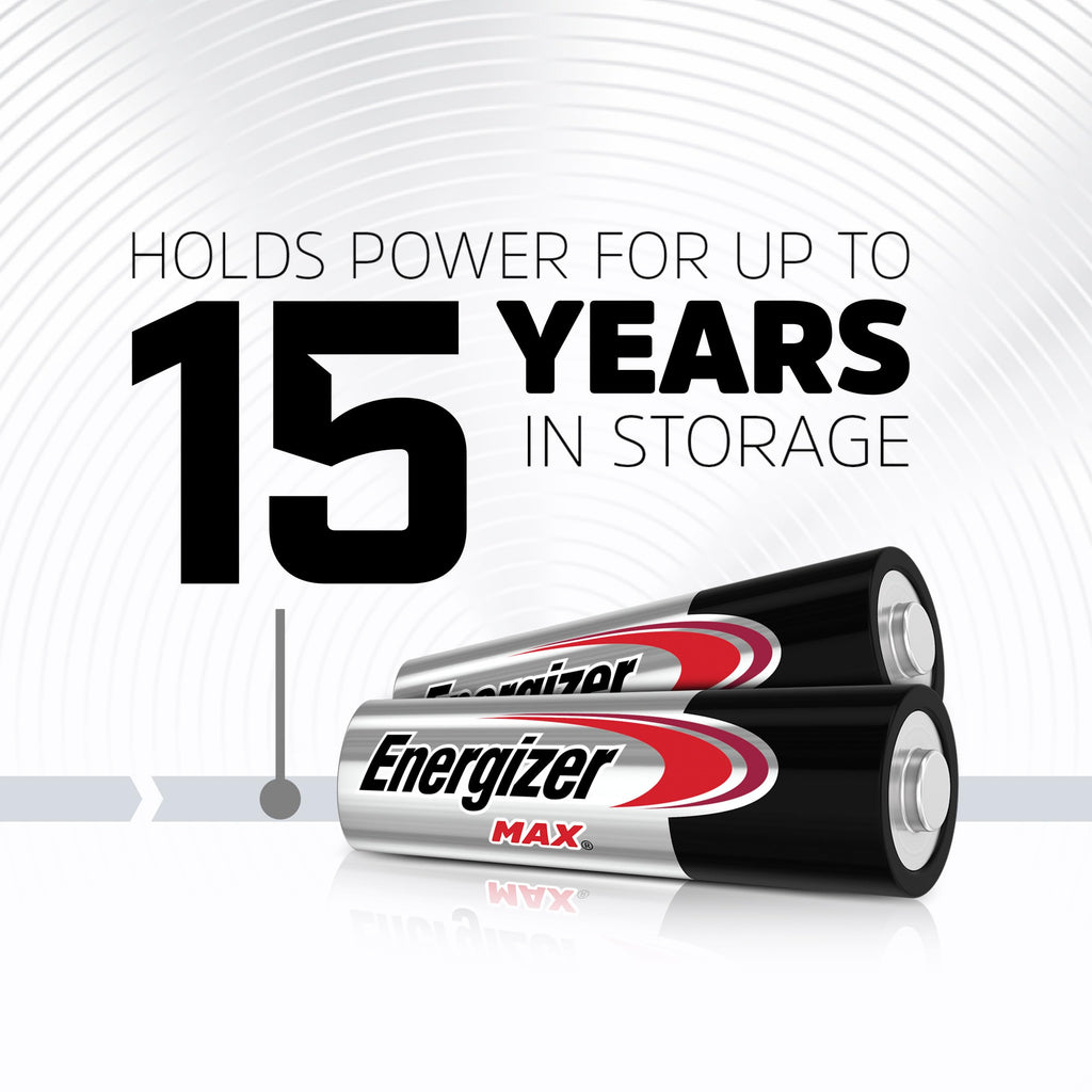 Energizer AA Batteries, MAX Double AA Battery Alkaline, 24 Count