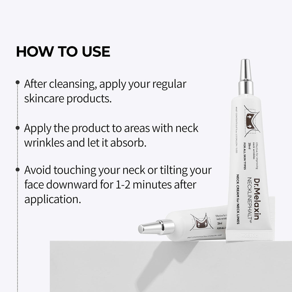 Dr. Melaxin Necklinephalt Neck Cream Neck Care, Volume Lifting, Hali, Needle Beauty, Beauty Needle