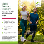 Terry Naturally Blood Pressure Health - Healthy Blood Flow & Circulation Support Supplement - Heart Health Supplement with Antioxidants - Cardiovascular Support - 60 Capsules