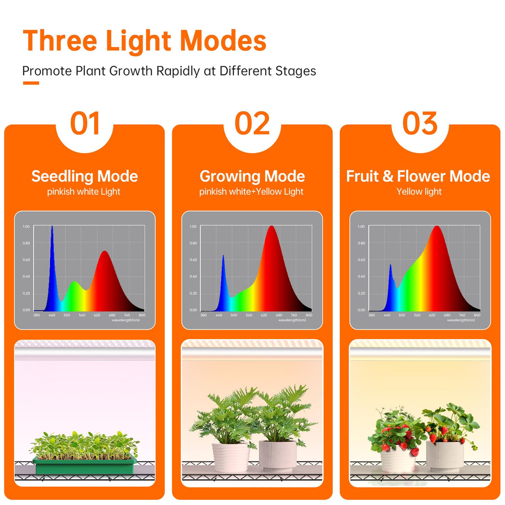 Bstrip 6-Tier Indoor Greenhouse with Grow Light, 29.5x13.8x71in