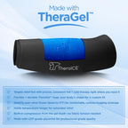 TheraICE Elbow Ice Pack Compression Sleeve for Injuries | Reusable Arm Gel Cold Pack Wrap | Tennis Elbow & Golfers | Calf Tendinitis Pain Relief | Shin Splints | FocusZone Extra Cooling | Women & Men