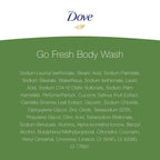 Dove Body Wash 11 Ounce Go Fresh Cucumber & Green Tea, 11 Fl Oz (Pack of 2)