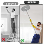 Storystore Ceiling Fan Cleaner Duster - Adjustable Duster with Extension Pole,Dusters for Cleaning Fan Blade, Walls and Cobweb (7FT/Grey)