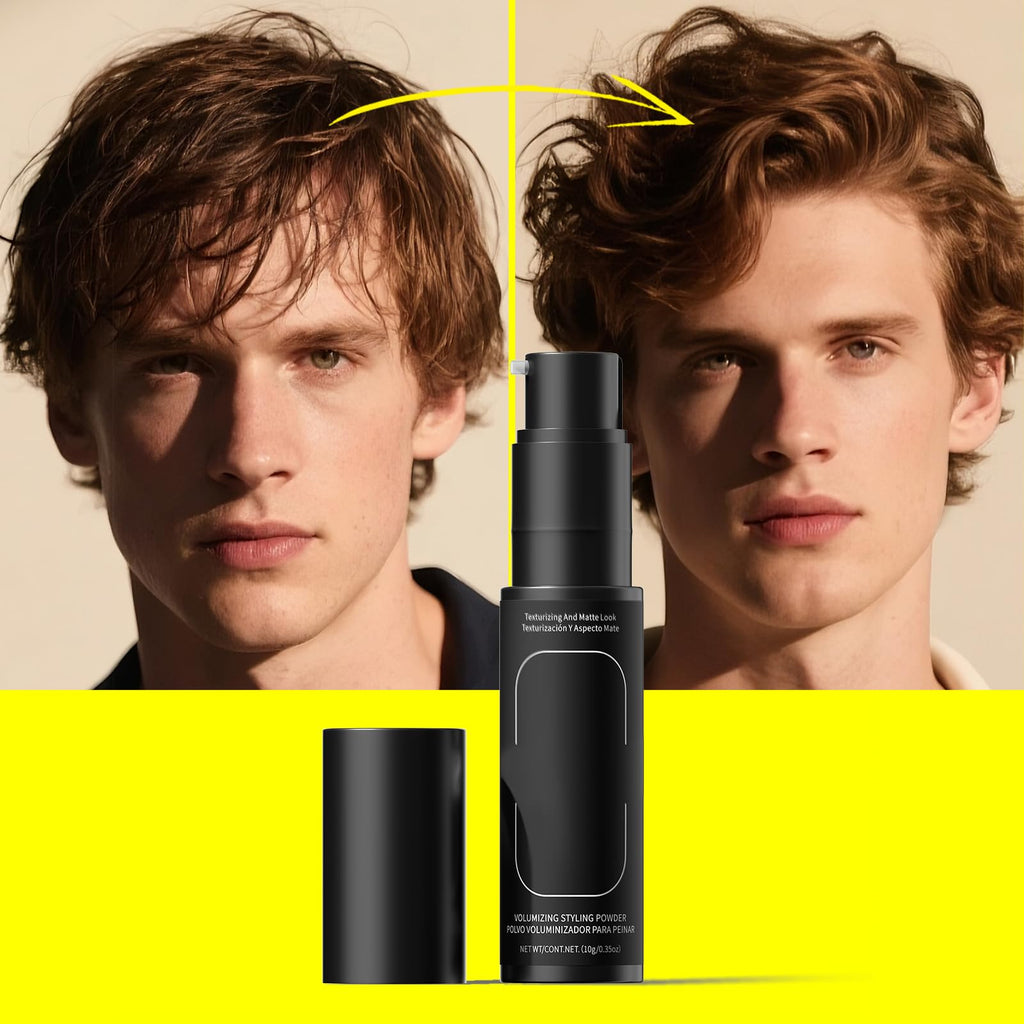 Gowwim Texture Powder, Instant Oil Control & Matte Finish Hair Texture Styling Volume Powder Long-Lasting Volume for Men & Women Volumizing Short Nozzle Uniform Distribution