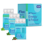 Neuro Energy & Focus Gum Variety Pack, 54 Count, 6 Pack