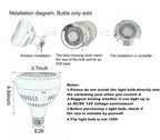 QCYYQYT LED Pool Light Bulb 12V 50W 5000LM 6500K Daylight White LED Swimming Pool Light Bulb, Replaces up to 200-800W Traditionnal Bulb for Most Pentair Hayward Light Fixtures（NOT 120V）