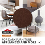 Felt Furniture Pads X-PROTECTOR - 10 Pack Premium 8”x6” Heavy Duty 1/5” Felt Sheets! Cut Furniture Felt Pads for Furniture Feet You Need – Best Furniture Pads for Hardwood Floors! Brown