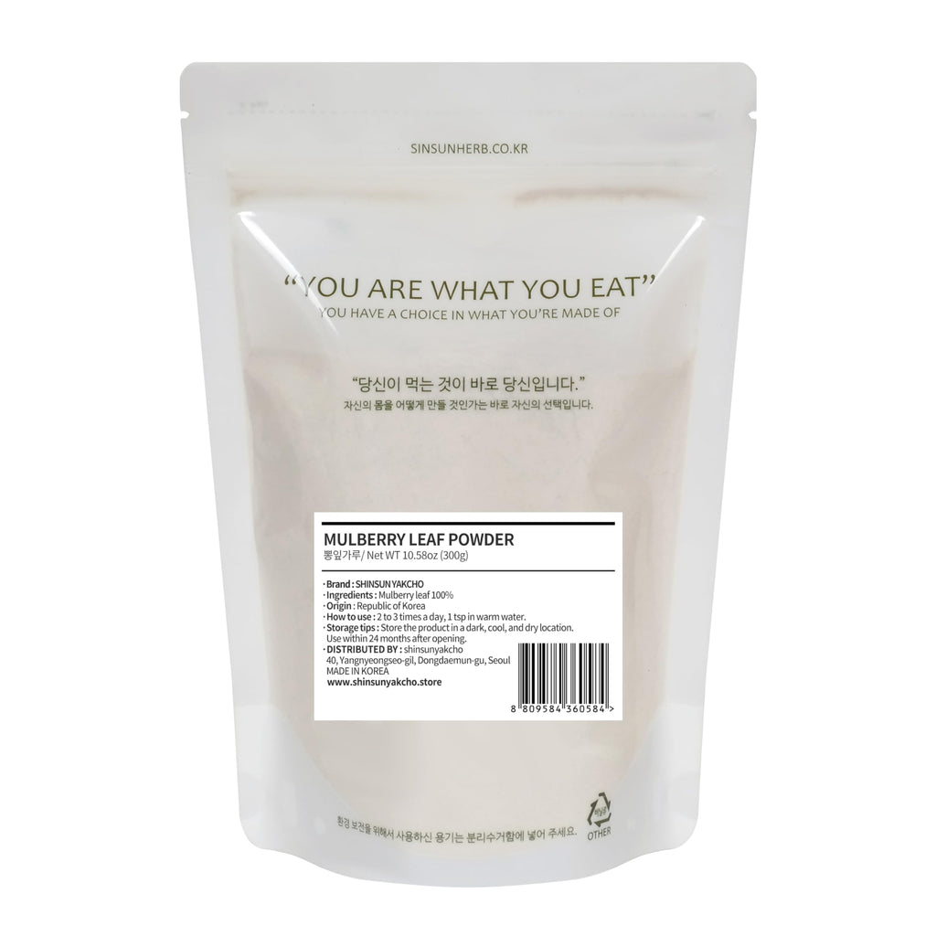 K-Herb Mulberry Leaf Powder | 100% Pure Dried Herbal Ingredient for Tea
