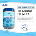 4Life - Transfer Factor Tri Factor Formula - Immune Supplement with Bioactive Peptides, Colostrum, Egg Yolk, Supports Immune Balance - 60 Veggie Capsules