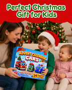 Advent Calendar 2026 for Kids Toddlers, 24 Days Pull Back Car Toy Gift Set