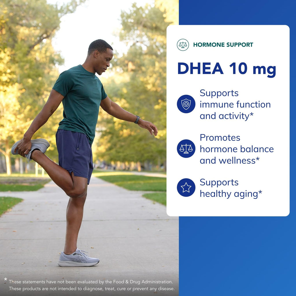 Pure Encapsulations DHEA 10 mg - Adrenal Supplement for Immune Support, Metabolism & Hormone Balance* - with Micronized DHEA - 60 Capsules