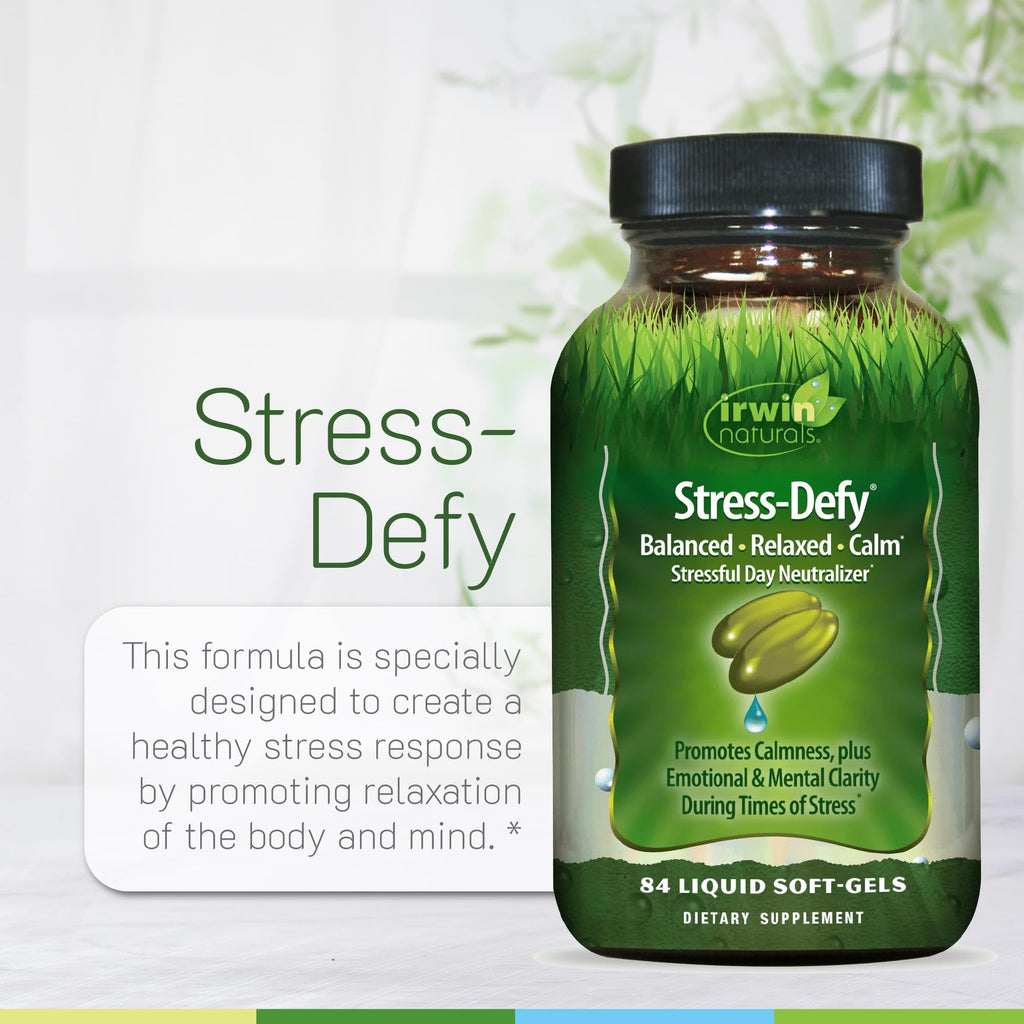 Irwin Naturals Stress-Defy Daily Stress Support & Calm Formula