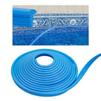 Roll Pool Bead Lock,Pool Liner Lock for Above-Ground & In-Ground Swimming Pool Beaded Liners Lock 120'ft,Blue