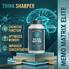 (2 Pack) Memo Matrix Capsules, Official MemoMatrix Supplement Pills with Premium Ingredients, Advanced Formula Support for Active Lifestyle & Overall Wellness Reviews (120 Capsules)