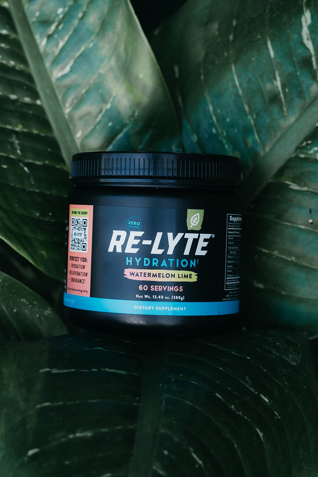 Redmond Re-Lyte Sugar Free Electrolyte Powder Drink Mix (Watermelon Lime)