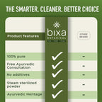 bixa BOTANICAL | Safed Musli Powder | Chlorophytum Borivilianum | Steam Treated Ayurvedic Root | Vegan | Non GMO | Clean Label | Strength and Vitality Support | 7 oz 200 g
