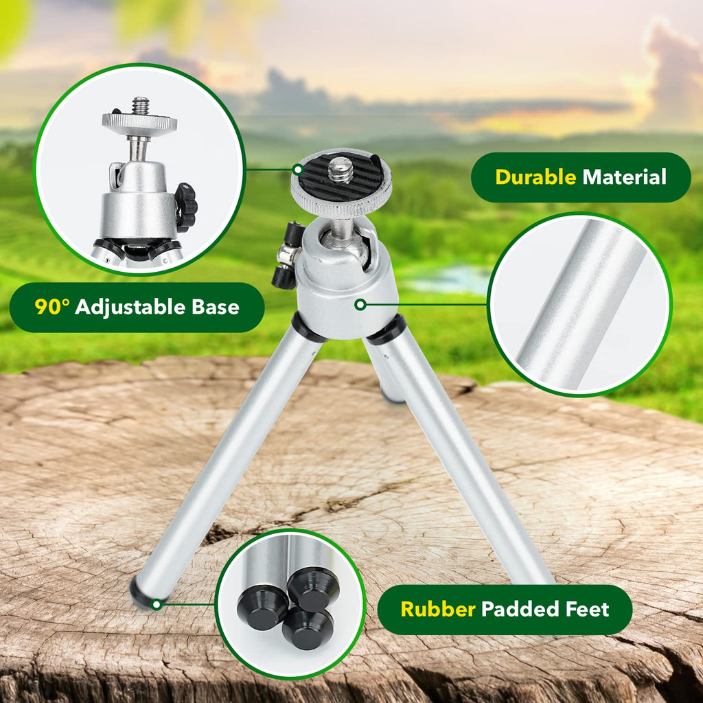 Starscope Monocular Telescope Smartphone Bundle - 10x42 Monoculars for Adults High Powered with Cell Phone Adapter | Bird Watching, Hunting, Hiking Pocket Scope | BAK4 Prism FMC Lens, Waterproof