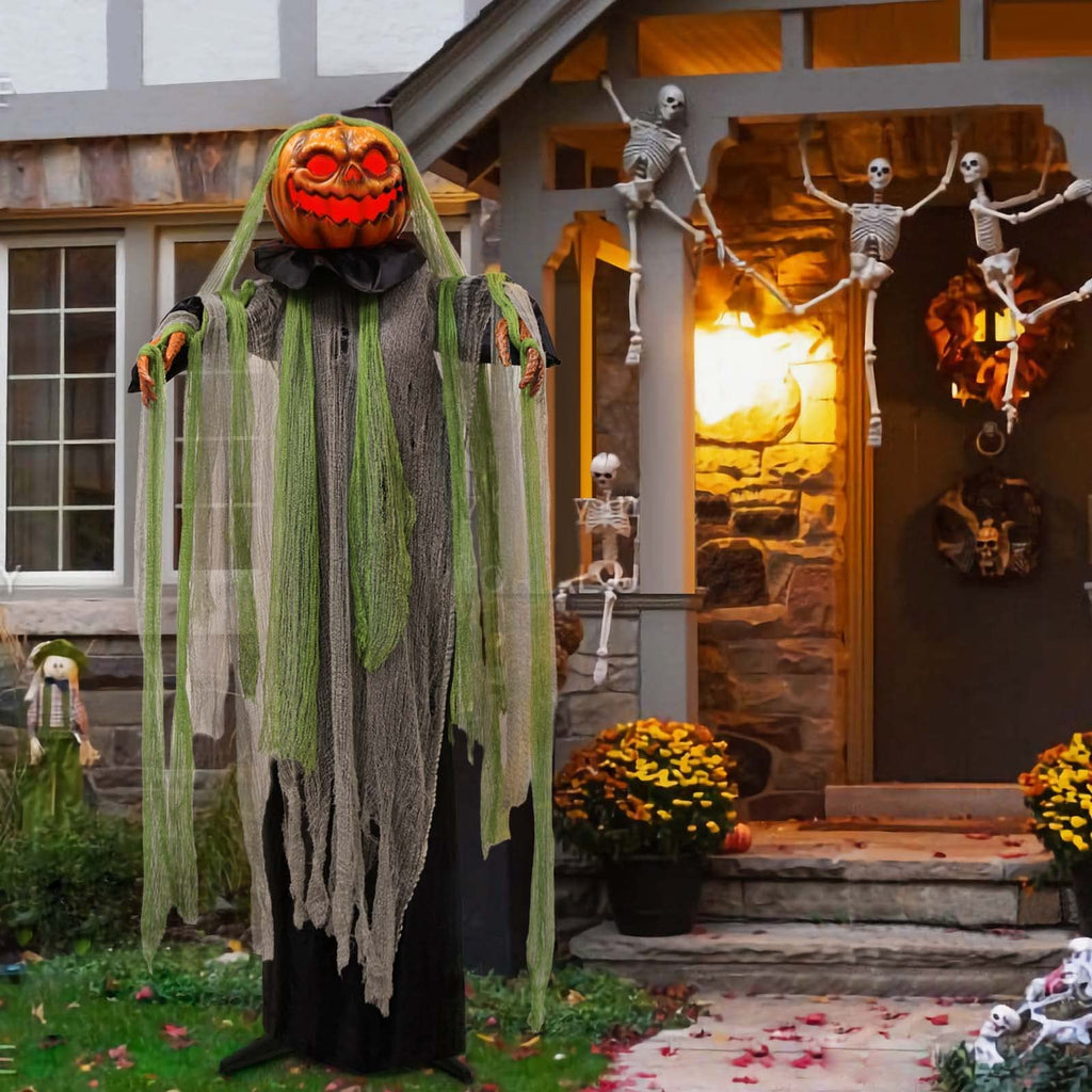 6 Ft Animated Halloween Root of Evil Prop, Halloween Decorations Outdoor