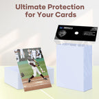Mlikero 10000 Count Card Sleeves, Clear Soft Trading Card Sleeves, Polypropylene (PP), Fit for MTG, TCG, Baseball, Football, Game Cards