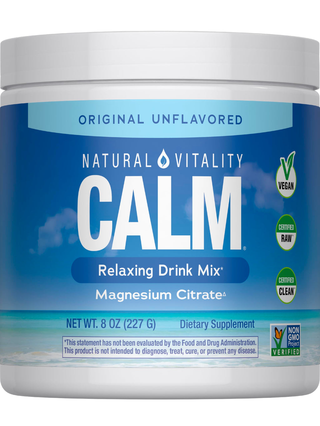 Absorbable Powder Natural Vitality MaxCalm Magnesium Powder | High Absorbable Ionic ...