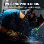 ARCCAPTAIN Reversible Welding Cap, 8 Panel Protective Welders Cap, 10 oz Fireproof Cotton Comforts for Safety and Protection While Welding to Men Women, Gray, 7 7/8