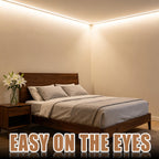 RadiantFlux 4000K 16.4Ft Led Strip Lights, Natural Light Strips Lights Indoor Use, Dimmable,Flexible, Super Bright LED Tape Lights for Living Room, Kitchen