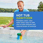 FROG Serene Floating System for Hot Tubs - Quick & Easy Prefilled Hot Tub Sanitizer - Hot Tub Maintenance System with Sanitizing Minerals & Bromine - 3 Month Bundle+