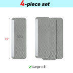 Refrigerator Door Handle Covers, Set of 4, Performance Appliance Handle Covers, Non-Slip Fridge Door Handle Covers, Keep Your Kitchen Clean, Microwave Oven Dishwasher door Handle Protectors(Gray)