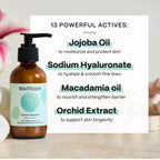 Mad Hippie Cream Cleanser – Gentle Formula with Hyaluronic Acid, Jojoba Oil & Green Tea, Skin Barrier Protection, 4 Oz Ea
