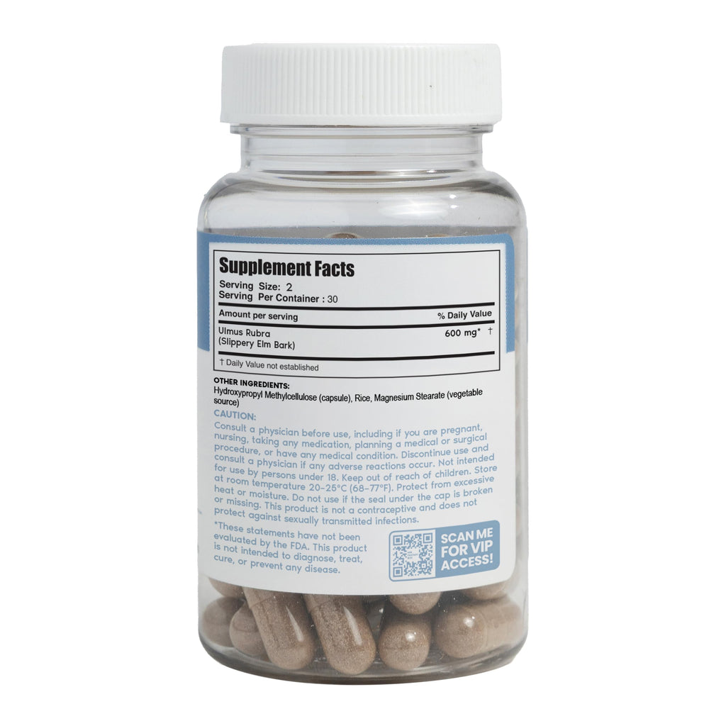 Her Fantasy Box | Slippery Box | Fast-Acting Slippery Elm Capsules for Feminine Wellness & Intimate Moisture Support – 60 Vegan Capsules
