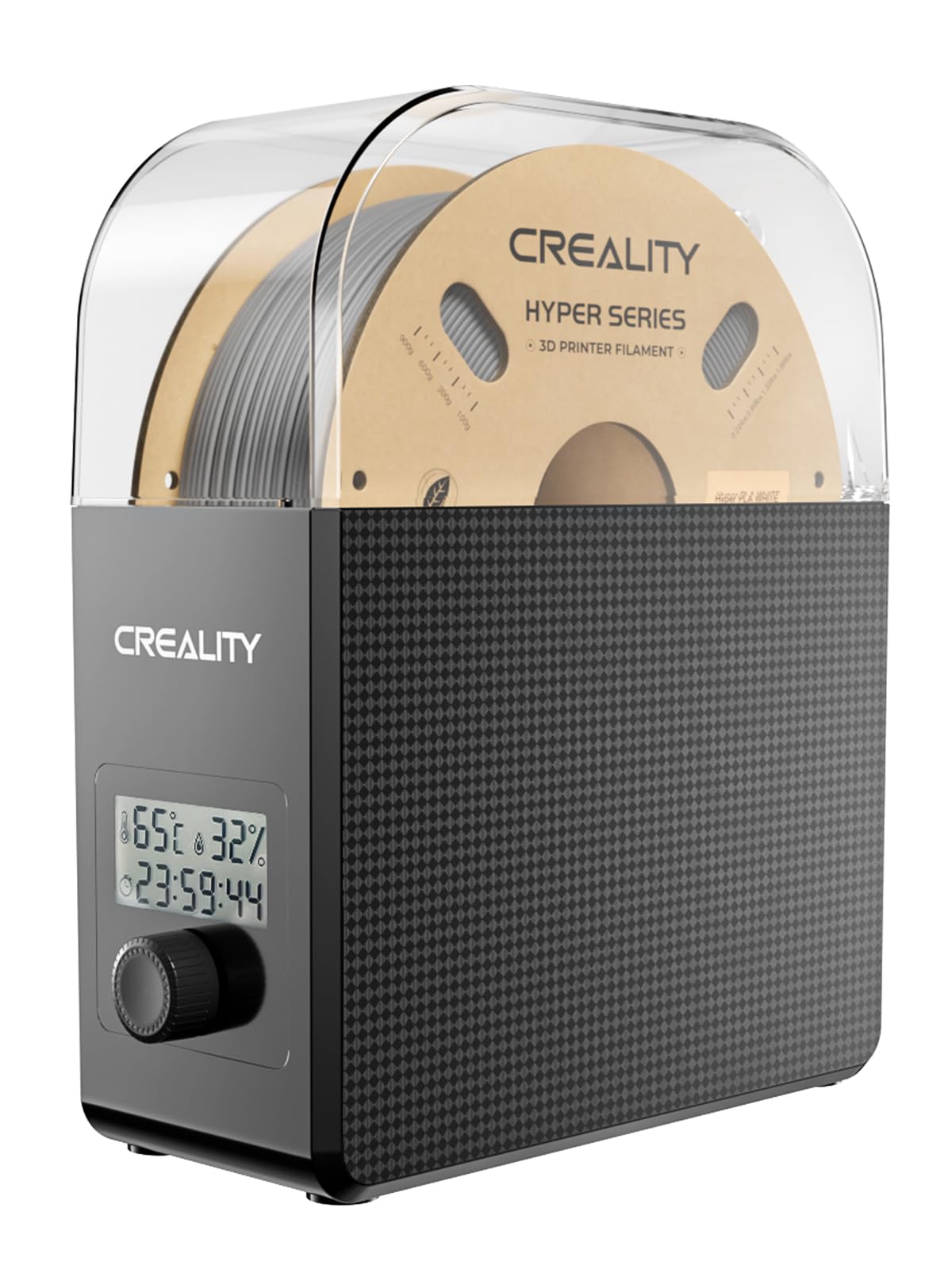 Creality Filament Dryer Box Pro, Upgraded 360° Heating with Fan, Dust & Moisture-Proof Storage, 3D Printer Filament Spool Holder, Dehydrator for 1.75mm/2.85mm PLA PETG ABS TPU