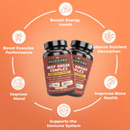 Paleo Pro O.G. Blend Premium Beef Organs Capsules, Kidney, Heart, Liver, Spleen and Pancreas from Grass Fed & Pastured Cows, Dietary Supplement, No GMO, 180 Capsules (Beef Organ Complex)